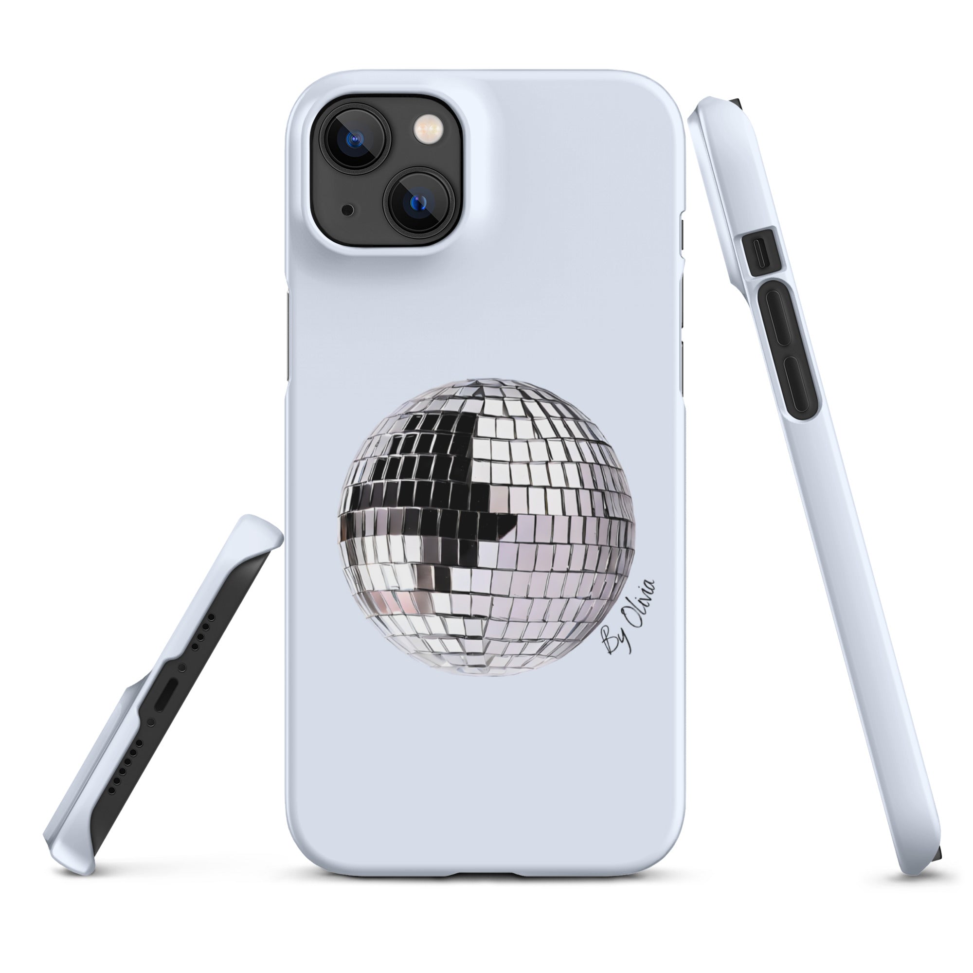 Light Blue Disco case for iPhone®