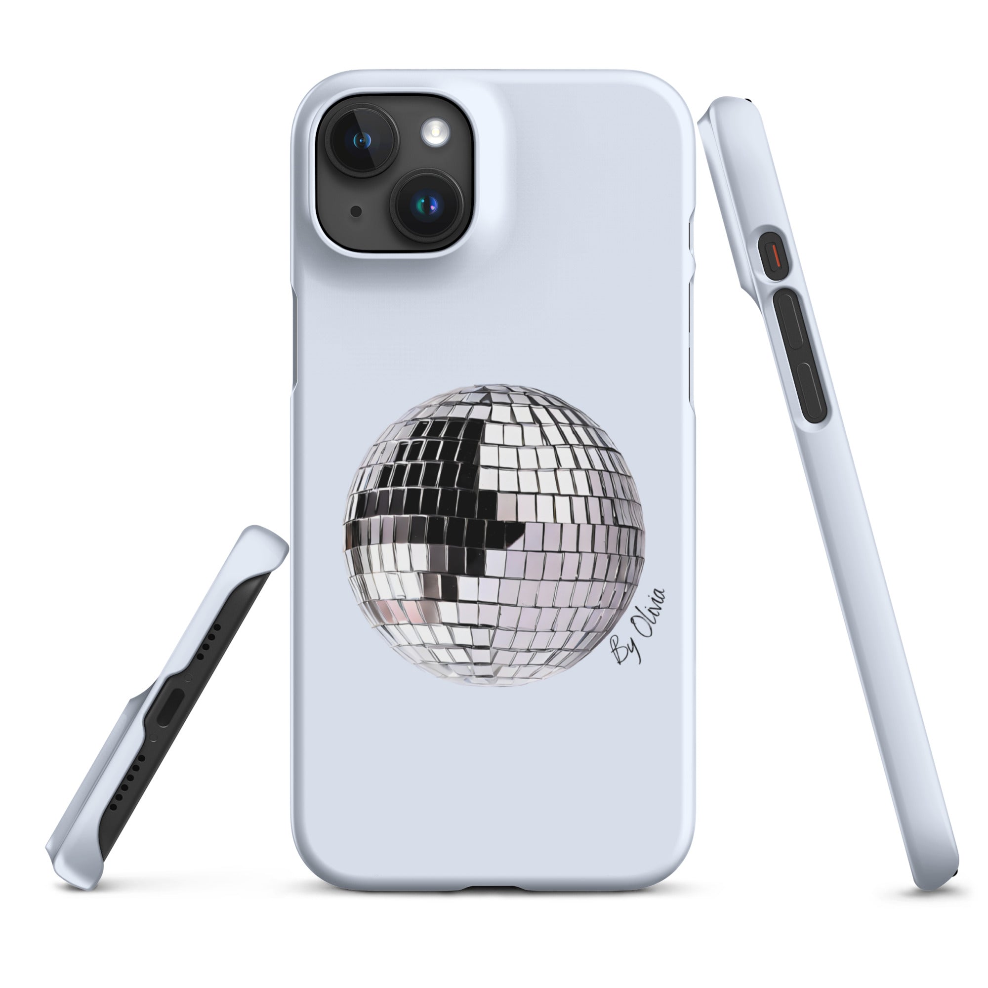 Light Blue Disco case for iPhone®