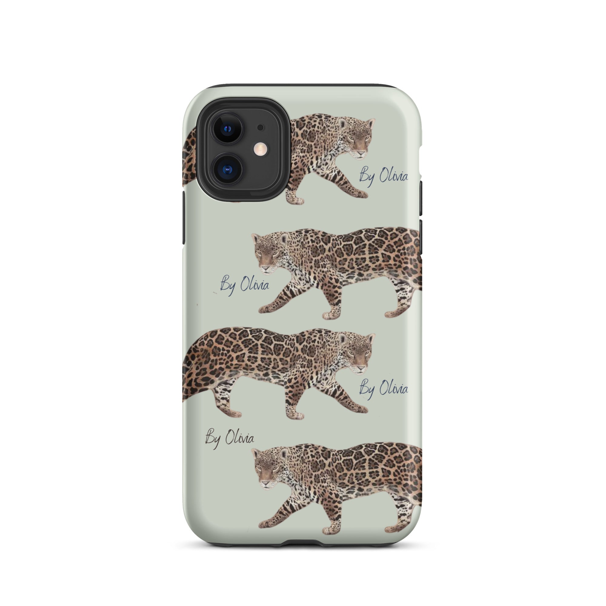 Green Leopard Case for iPhone® By Olivia