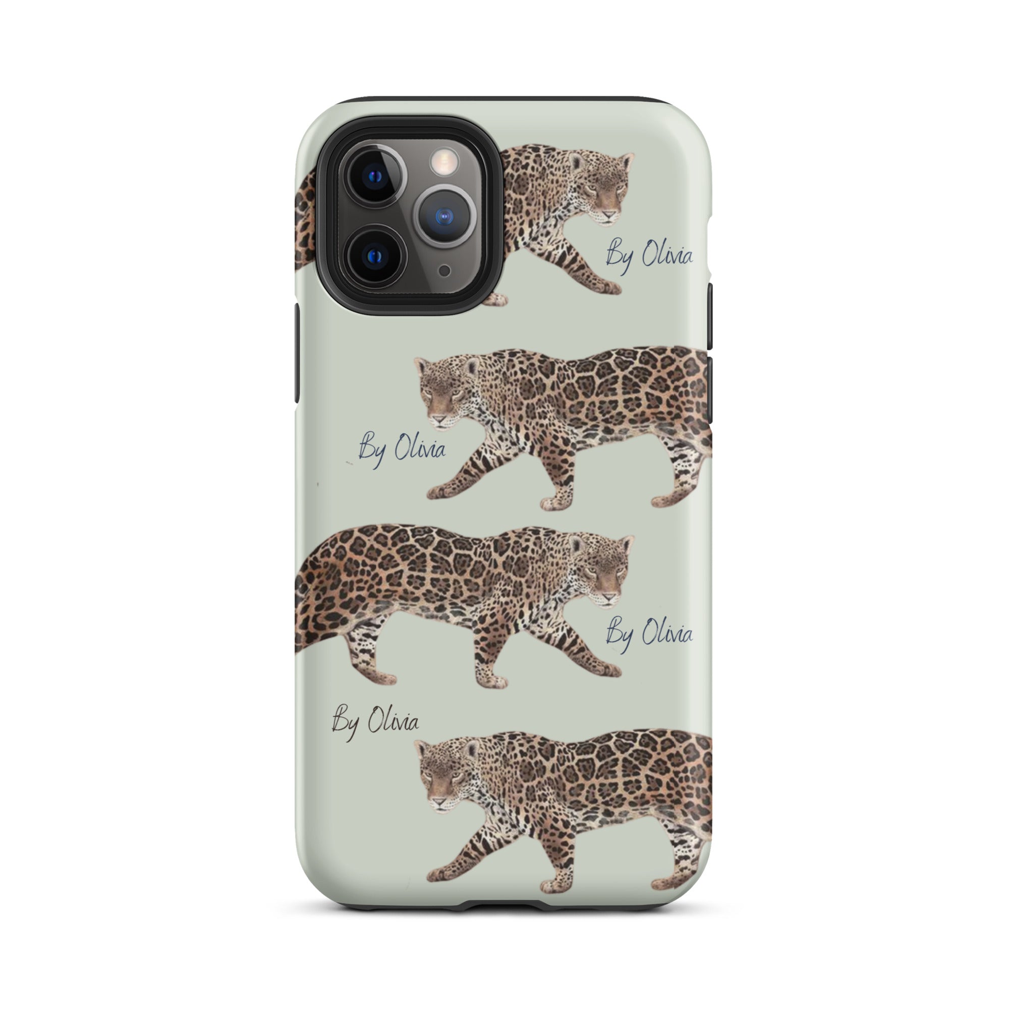 Green Leopard Case for iPhone® By Olivia