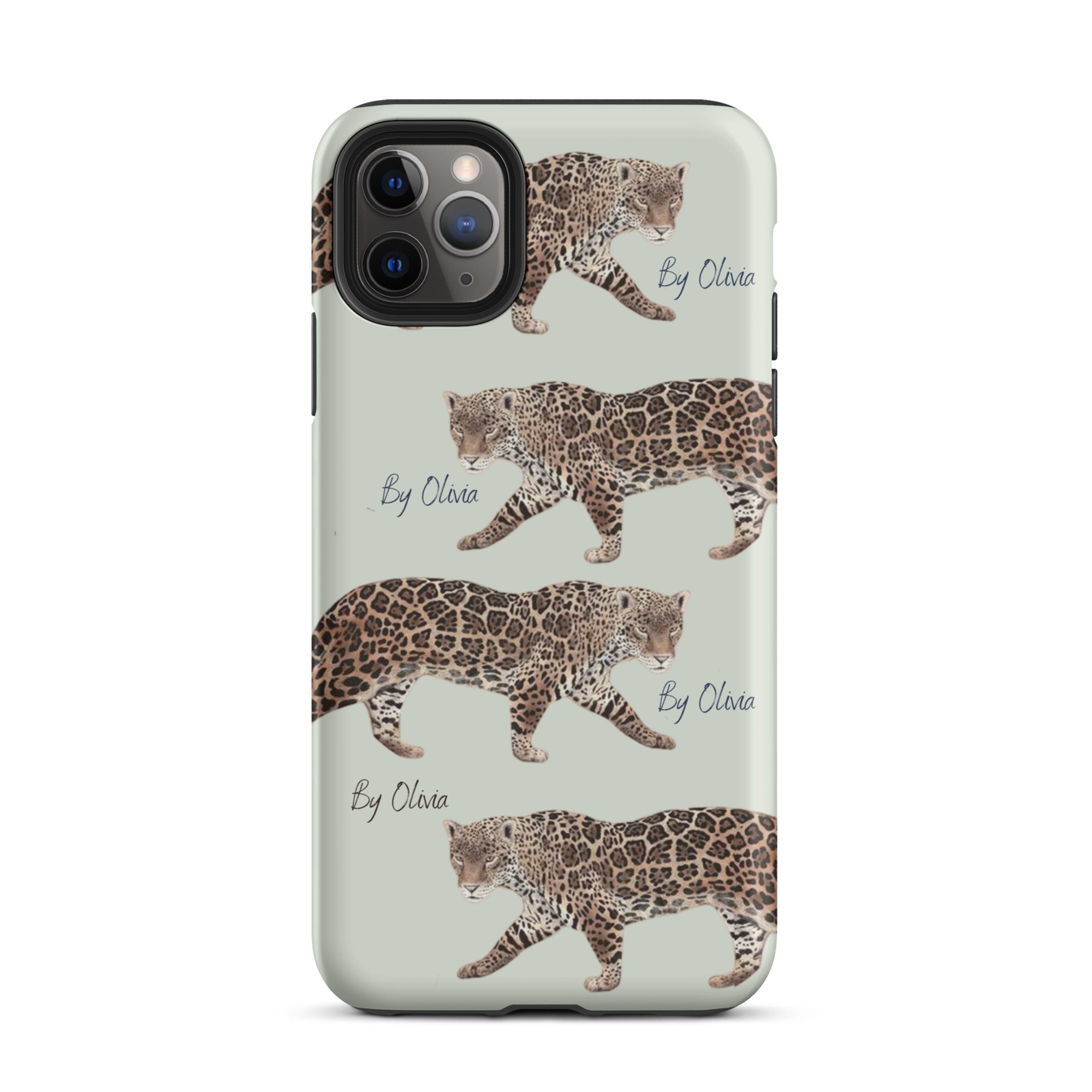 Green Leopard Case for iPhone® By Olivia