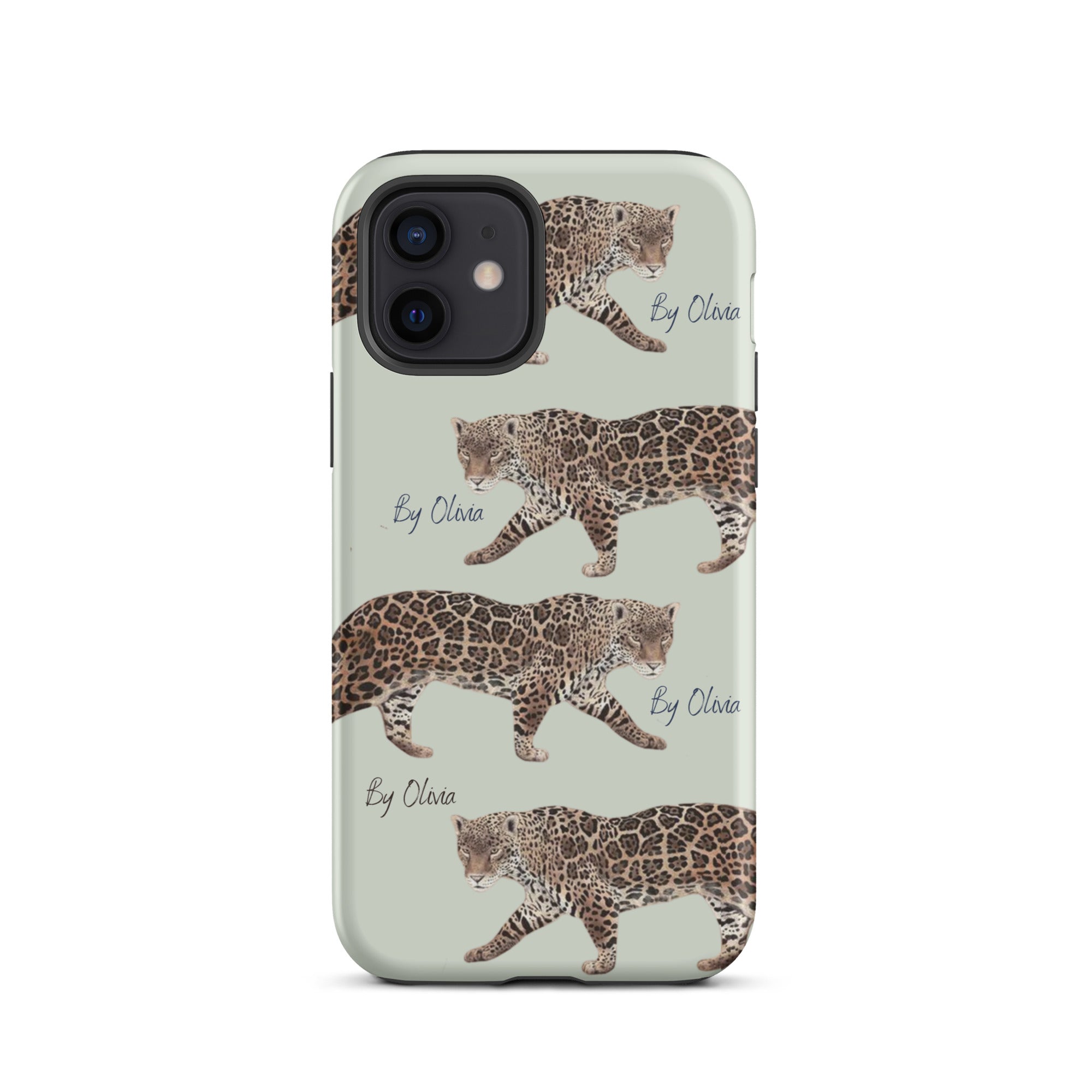 Green Leopard Case for iPhone® By Olivia