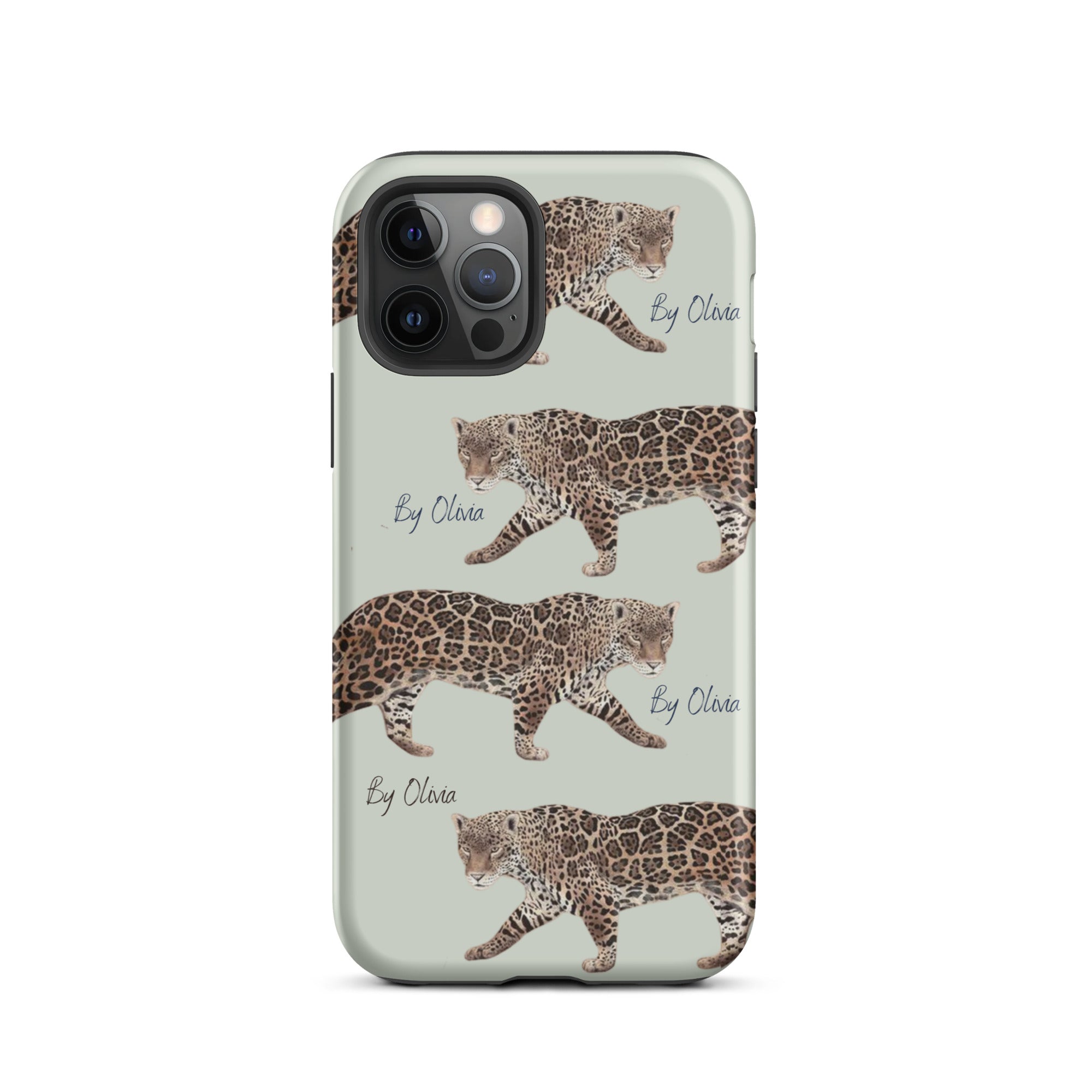 Green Leopard Case for iPhone® By Olivia