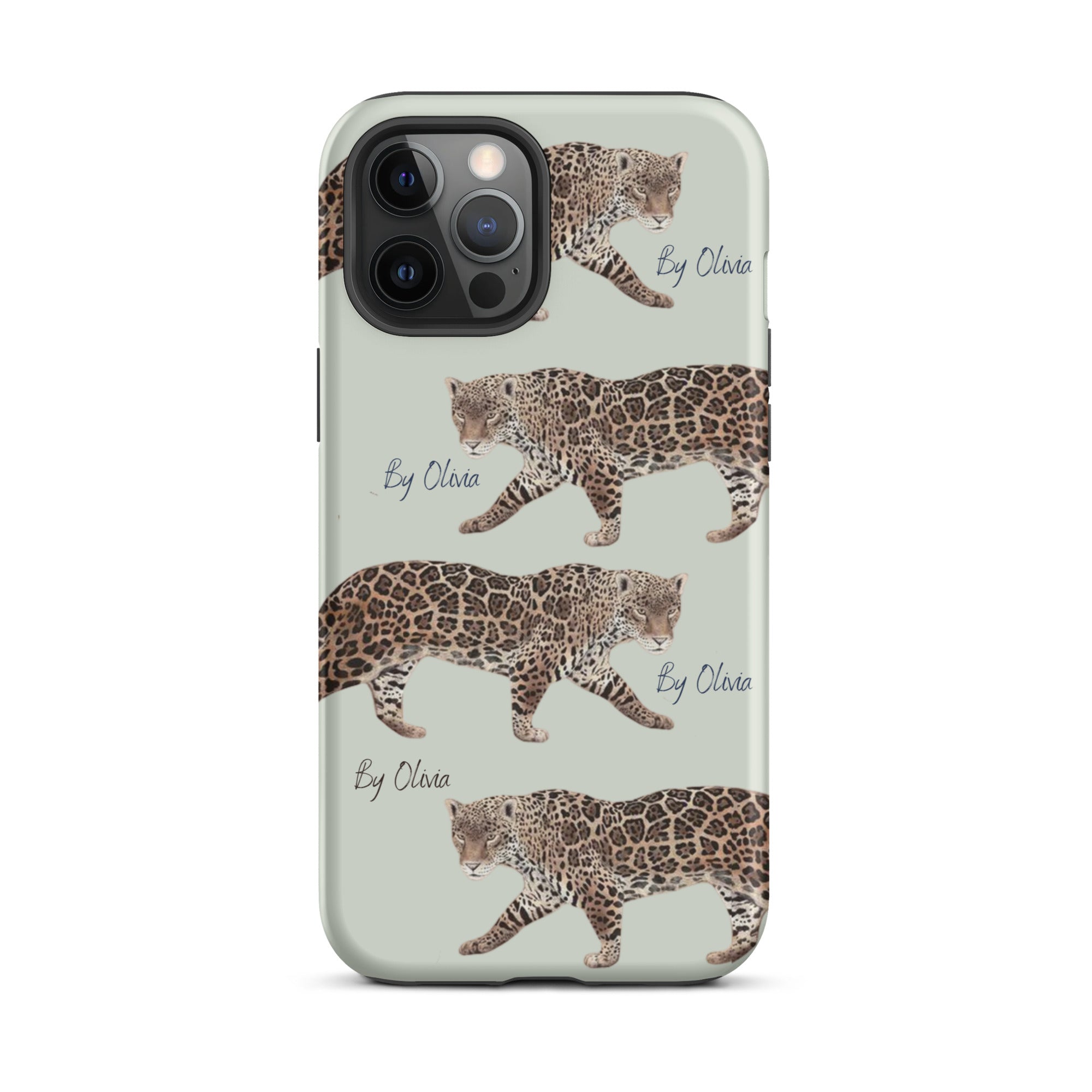 Green Leopard Case for iPhone® By Olivia