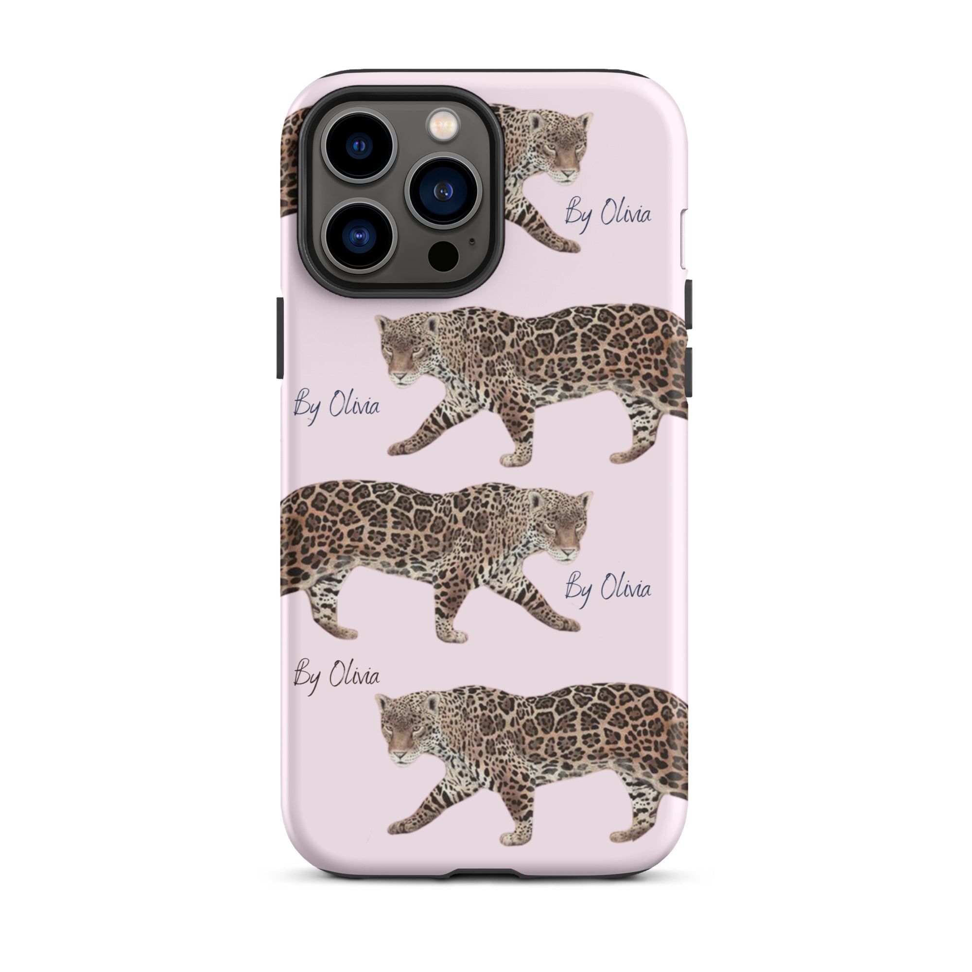 Pink Leopard Case for iPhone® By Olivia