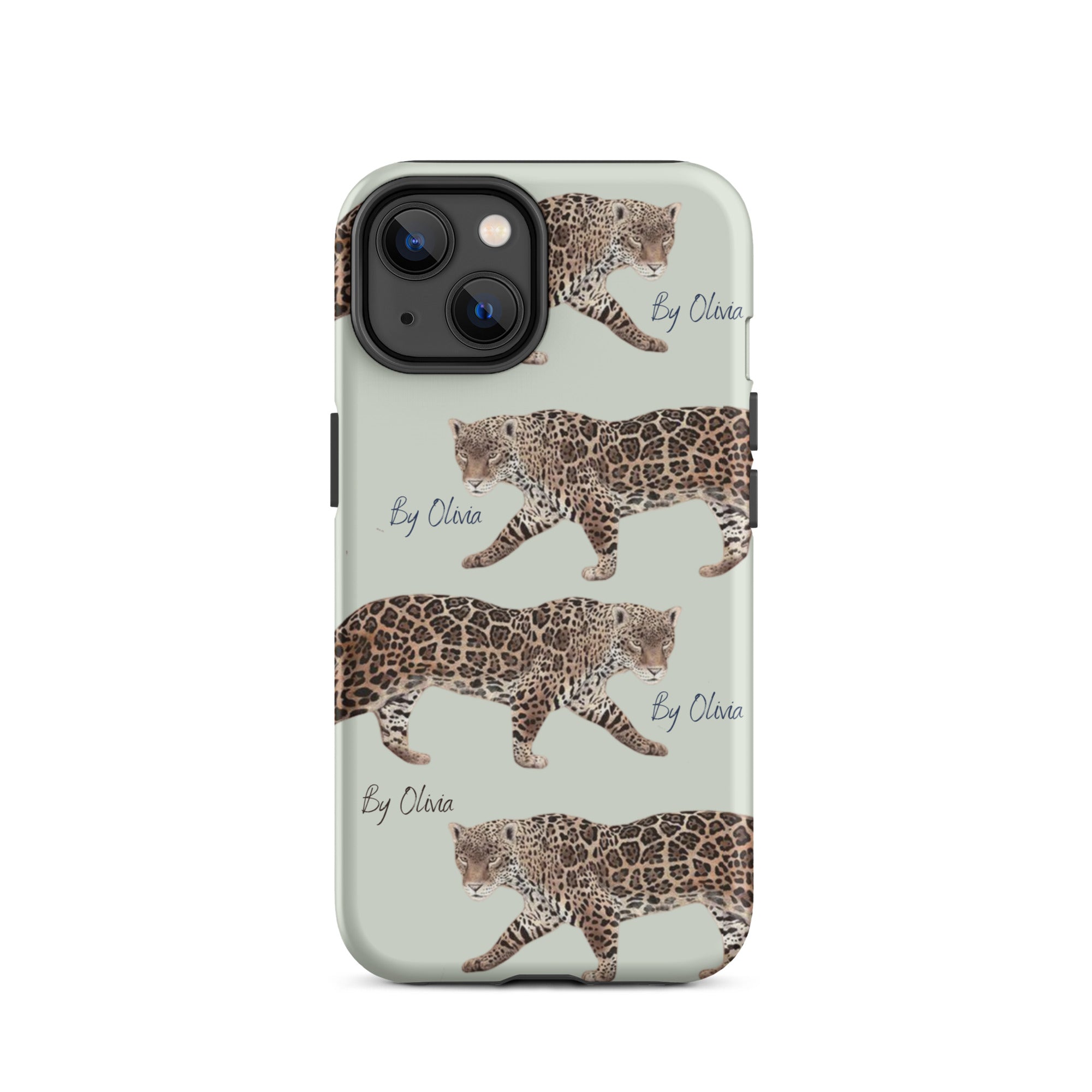 Green Leopard Case for iPhone® By Olivia