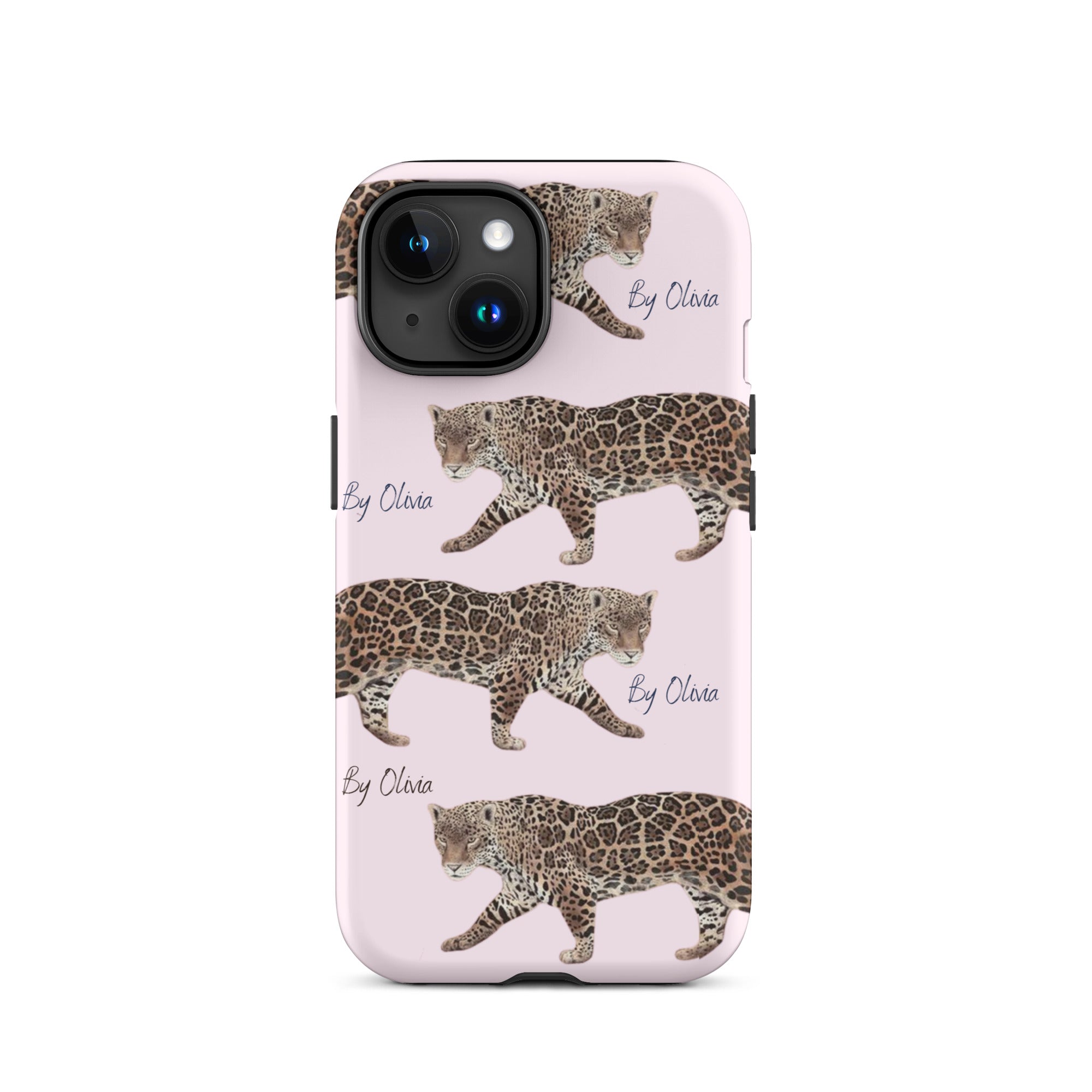 Pink Leopard Case for iPhone® By Olivia