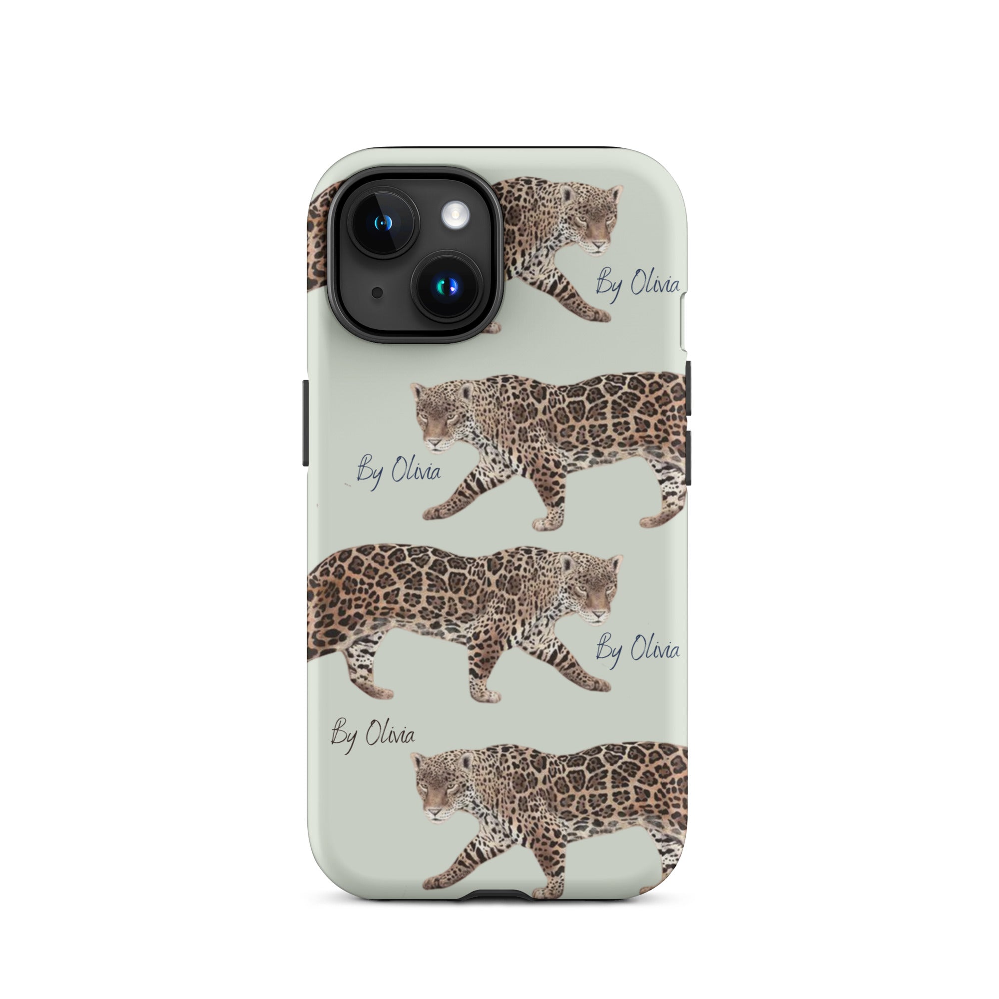 Green Leopard Case for iPhone® By Olivia