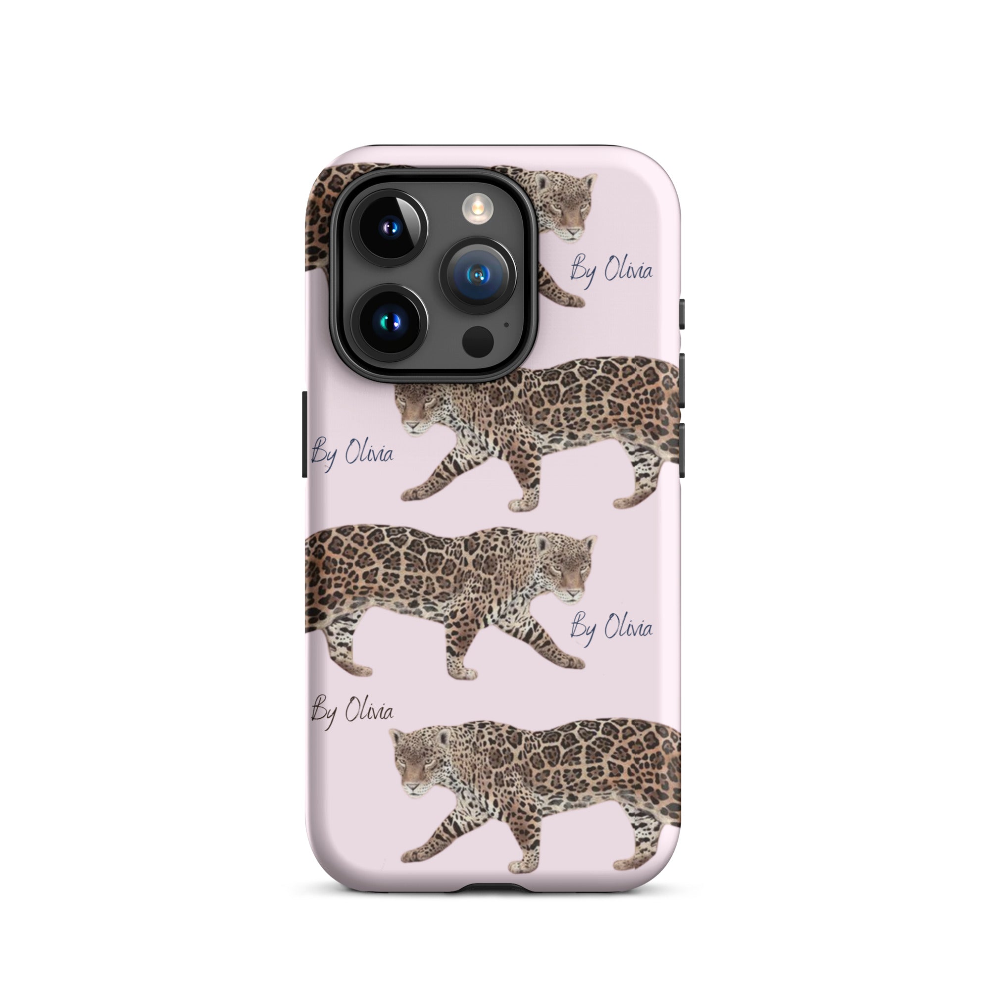 Pink Leopard Case for iPhone® By Olivia