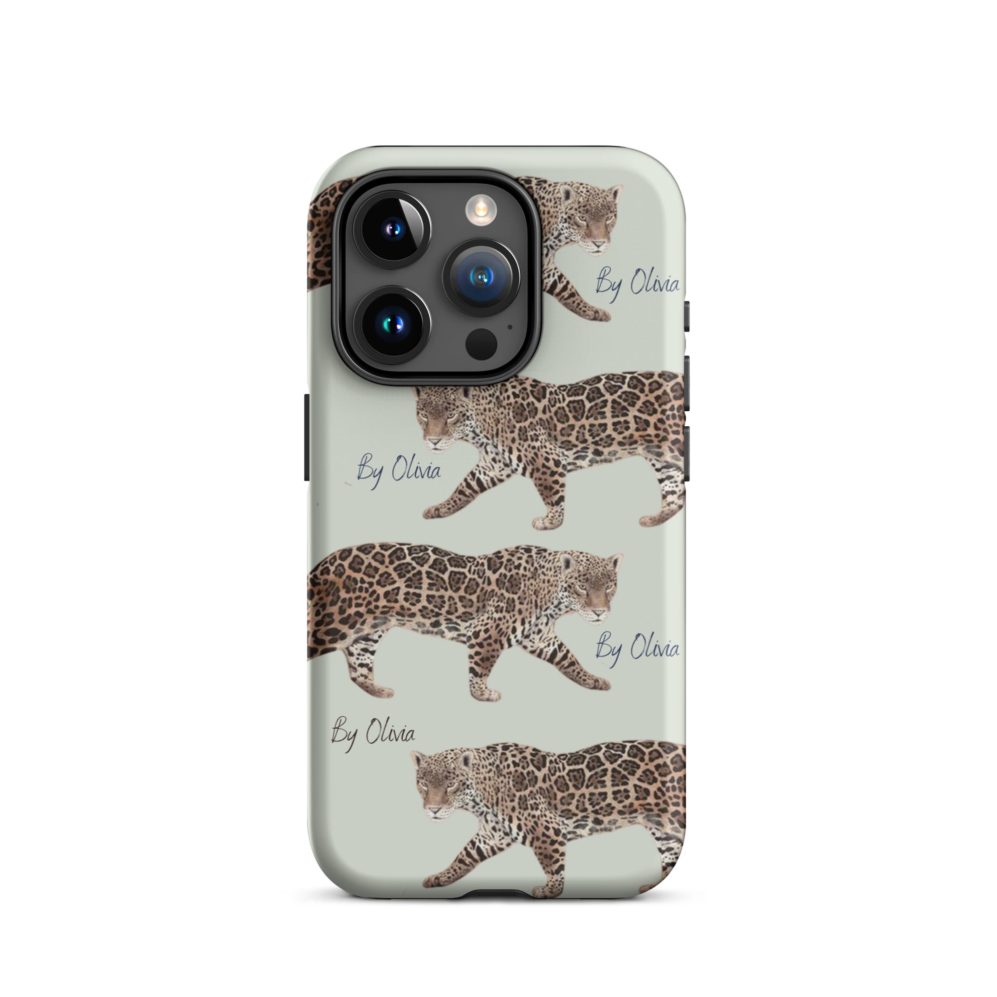 Green Leopard Case for iPhone® By Olivia