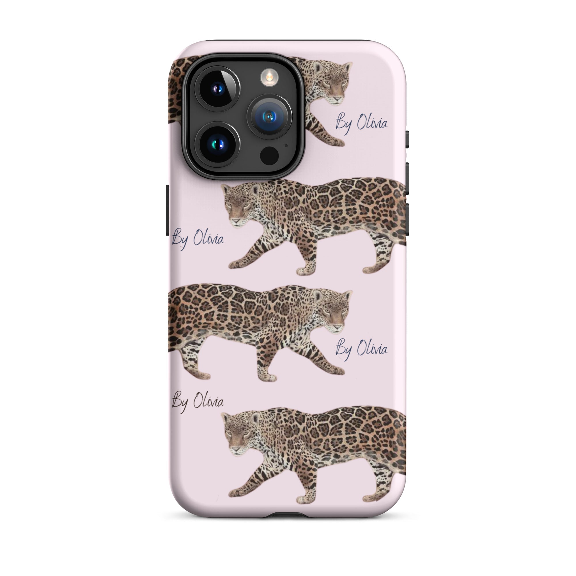 Pink Leopard Case for iPhone® By Olivia